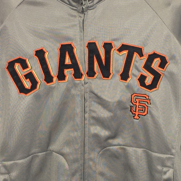 MLB SF Giants G-III Sports by Carl Banks Women's Full-Zip Jacket Gray Size Small - Picture 2 of 14